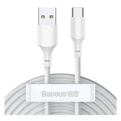 USB töltő- és adatkábel, USB Type-C, 150 cm, 5000 mA, 40W, törésgátlóval, gyorstöltés, PD, Baseu