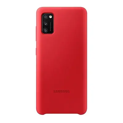 Samsung Galaxy A41 SM-A415F, Szilikon tok, piros, gyári