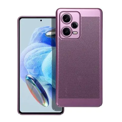 Xiaomi Redmi Note 12 Pro Plus 5G, Műanyag hátlap védőtok, légáteresztő, lyukacsos minta, Breezy,