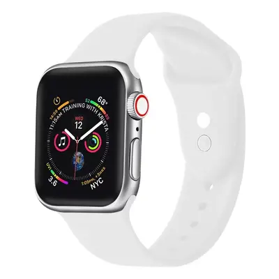 Apple Watch 4-6, SE, SE (2022) (38 / 40 mm) / Watch 7-9 (41 mm), szilikon pótszíj, állítható, ké