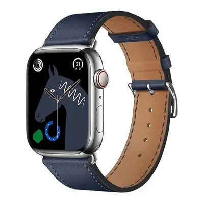 Apple Watch 1-6, SE, SE (2022) (38 / 40 mm) / Watch 7-8 (41 mm), bőr pótszíj, állítható, Hoco WA