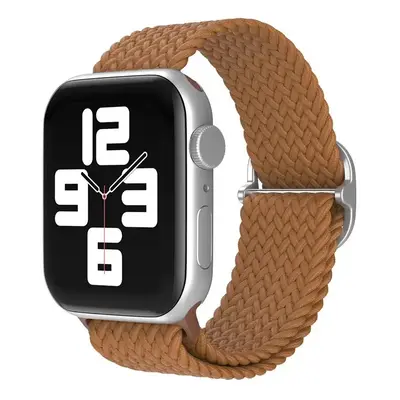 Apple Watch 4-6, SE, SE (2022) (38 / 40 mm) / Watch 7-9 (41 mm), textíl pótszíj, körpánt, szőtt 