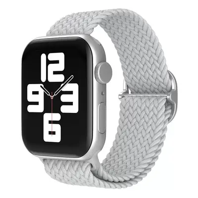 Apple Watch 4-6, SE, SE (2022) (38 / 40 mm) / Watch 7-9 (41 mm), textíl pótszíj, körpánt, szőtt 