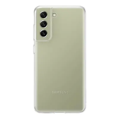 Samsung Galaxy S21 FE 5G SM-G990, Szilikon tok, közepesen ütésálló, légpárnás sarok, átlátszó, g