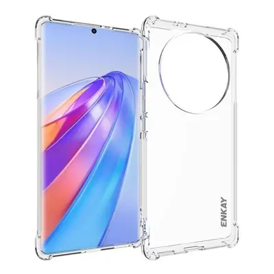 Huawei Honor Magic 5 Lite / X9a / X40, Szilikon tok, közepesen ütésálló, légpárnás sarok, Enkay,