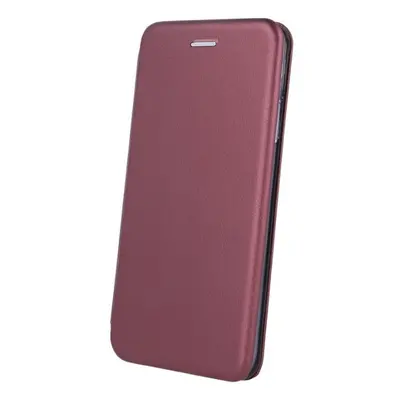 Xiaomi Redmi 13C 4G / Redmi 13C 5G / Poco C65, Oldalra nyíló tok, stand, Forcell Elegance, bordó