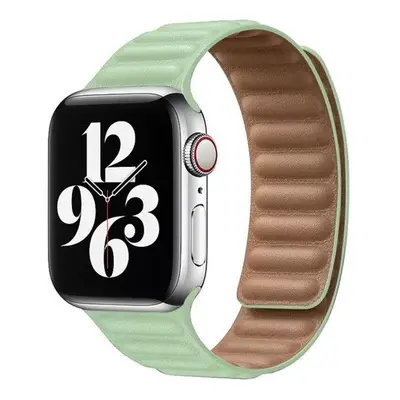 Apple Watch 1-6, SE, SE (2022) (42 / 44 mm) / Watch 7-9 (45 mm), szilikon pótszíj, mágneses zár,