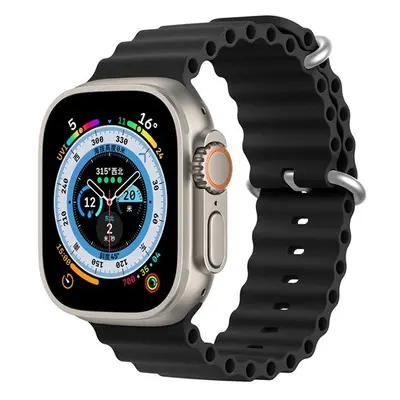 Apple Watch 1-6, SE, SE (2022) (38 / 40 mm) / Watch 7-8 (41 mm), szilikon pótszíj, állítható, hu