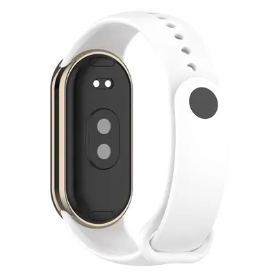 Xiaomi Mi Smart Band 8, szilikon pótszíj, állítható, fehér