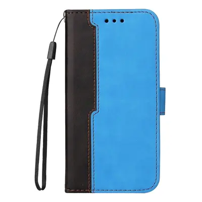 Huawei Honor 200, Oldalra nyíló tok, stand, kártyatartóval, kézpánttal, Wooze Colour Wallet, kék