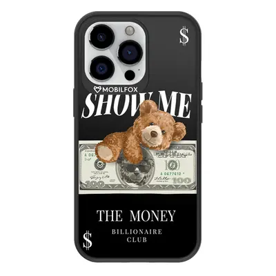 Apple iPhone 13 Pro, Műanyag hátlap védőtok + szilikon, közepesen ütésálló, Show Me The Money mi