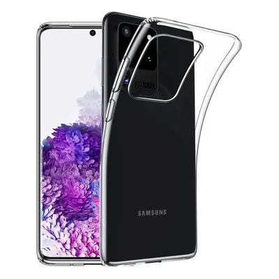 Samsung Galaxy S20 Ultra 5G SM-G988, Szilikon tok, ultravékony, közepesen ütésálló, légpárnás sa