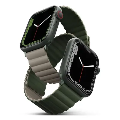 Apple Watch 1-6, SE (42 / 44 mm) / Watch 7-8 (45 mm) / Watch Ultra (49 mm), szilikon pótszíj, má