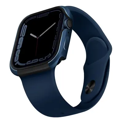 Apple Watch 1-6, SE (44 mm) / Watch 7-8 (45 mm), Fém védőkeret, alumínium, szíj nélkül, Uniq Val