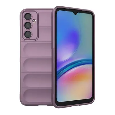 Samsung Galaxy A05s SM-A057F, Szilikon tok, közepesen ütésálló, 3D minta, lila