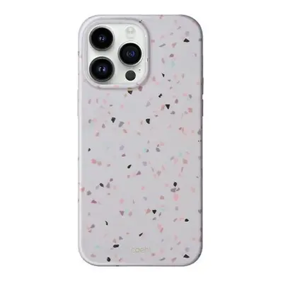 Apple iPhone 14 Pro, Szilikon tok, közepesen ütésálló, konfetti minta, Uniq Coehl Terrazzo, szín