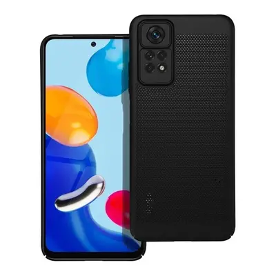 Xiaomi Redmi Note 11 / Note 11S, Műanyag hátlap védőtok, légáteresztő, lyukacsos minta, Breezy, 