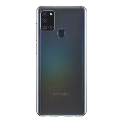 Samsung Galaxy A21s SM-A217F, Szilikon tok, Uniq Glase, átlátszó