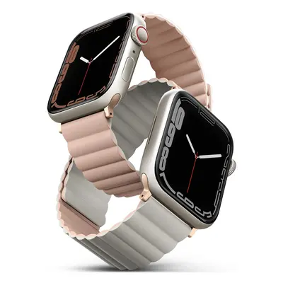 Apple Watch 1-6, SE (42 / 44 mm) / Watch 7-8 (45 mm) / Watch Ultra (49 mm), szilikon pótszíj, má