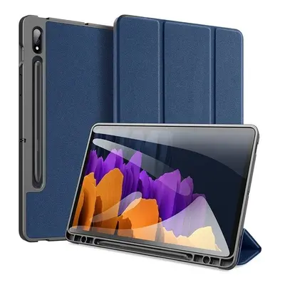 Samsung Galaxy Tab S7 11.0 / Tab S8 11.0, mappa tok, Trifold, S Pen tartóval, Dux Ducis Domo, sö