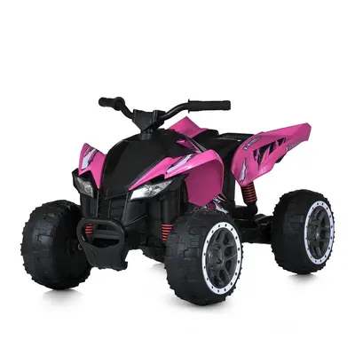 Elektromos quad gyerekeknek, 12V, rózsaszín