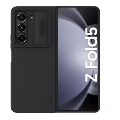 Samsung Galaxy Z Fold5 SM-F946B, Szilikon tok, közepesen ütésálló, kamera védelem, Nillkin CamSh