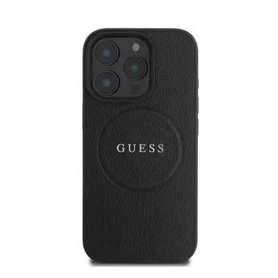 Guess PU Grained Classic Logo MagSafe Apple iPhone 16 Pro Max MagSafe kompatibilis hátlap tok, f