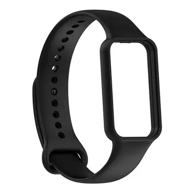 Amazfit Band 7, szilikon pótszíj, állítható, fekete