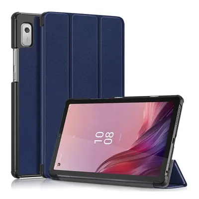 Lenovo Tab M9 (9.0) TB-310, mappa tok, Trifold, sötétkék