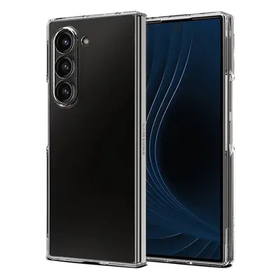 Samsung Galaxy Z Fold6 SM-F956B, Műanyag hátlap védőtok, Spigen Airskin, ultravékony, átlátszó