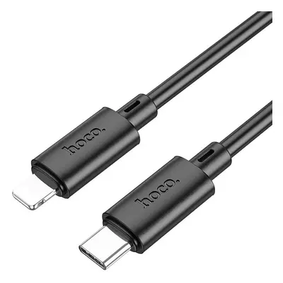 USB Type-C töltő- és adatkábel, Lightning, 100 cm, 2400mA, 20W, gyorstöltés, PD, QC, Hoco X88 Gr