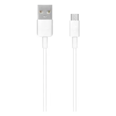 Adatkábel, microUSB, 100 cm, Huawei, fehér, gyári