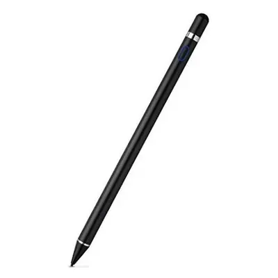 Univerzális toll, műanyag, (bármilyen kapacitív kijelzőhöz), Active Stylus Pen, fekete