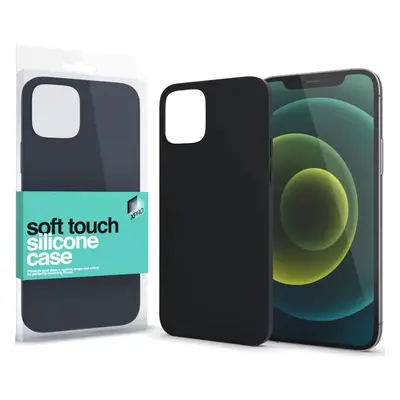 Apple iPhone X / XS, Szilikon tok, Xprotector Soft Touch, fekete