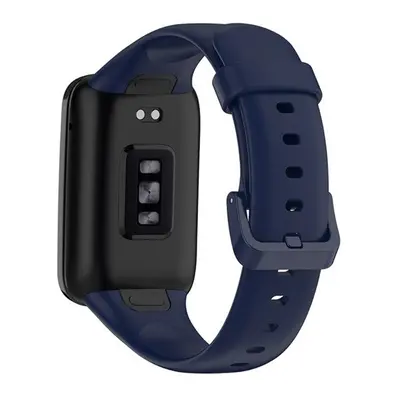 Xiaomi Mi Smart Band 7 Pro, szilikon pótszíj, állítható, sötétkék