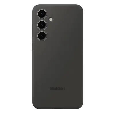 Samsung Galaxy S24 FE SM-S721, Szilikon tok, fekete, gyári