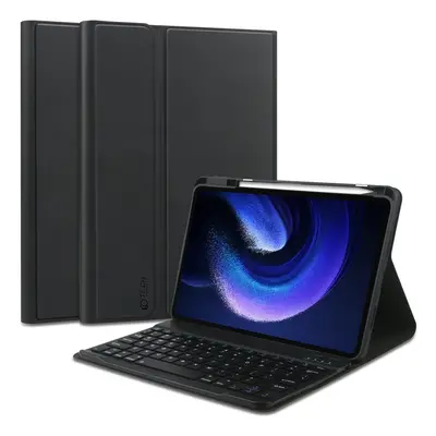 Xiaomi Pad 6 (11.0) / Pad 6 Pro (11.0), Bluetooth billentyűzetes mappa tok, érintőceruza tartó, 