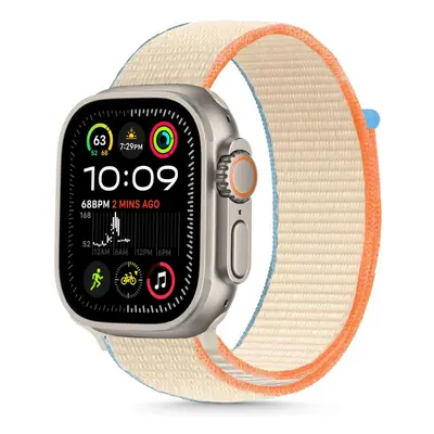 Apple Watch 4-6, SE, SE (2022) (38 / 40 mm) / Watch 7-9 (41 mm) / Watch 10 (42 mm), textíl pótsz