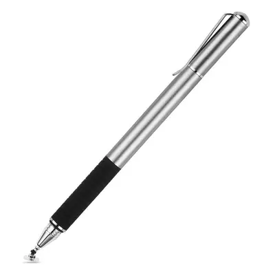 Univerzális toll, (bármilyen kapacitív kijelzőhöz), Stylus Pen, ezüst