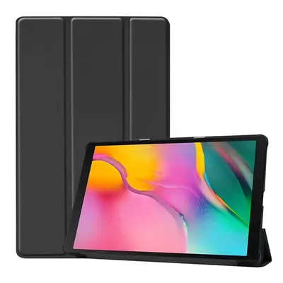 Samsung Galaxy Tab A 10.1 (2019) SM-T510 / T515, mappa tok, Trifold, fekete