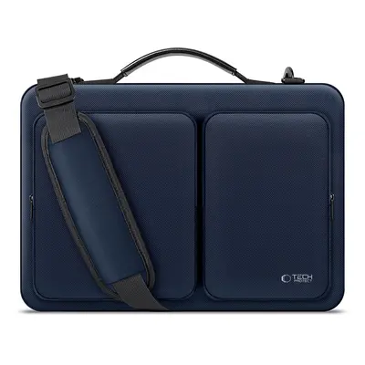 Laptop táska, 13 - 14" készülékhez, vállpánttal, TP Defender Bag, sötétkék