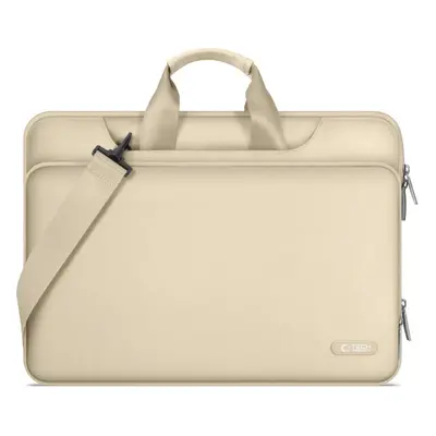 Laptop táska, 15 - 16" készülékhez, vállpánttal, TP Pocket Bag, bézs