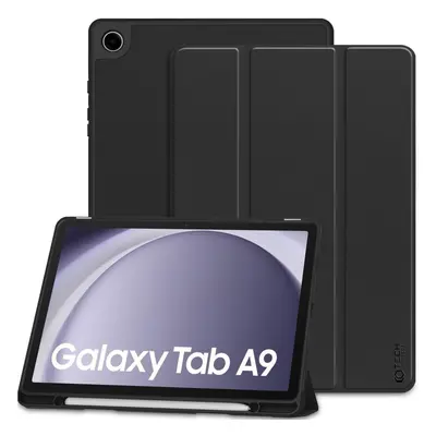 Samsung Galaxy Tab A9 (8.7) SM-X110 / X115, mappa tok, közepesen ütésálló, érintőceruza tartó, é