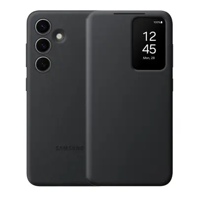 Samsung Galaxy S24 SM-S921, Oldalra nyíló tok, hívás mutatóval, kártyatartóval, Smart View Walle