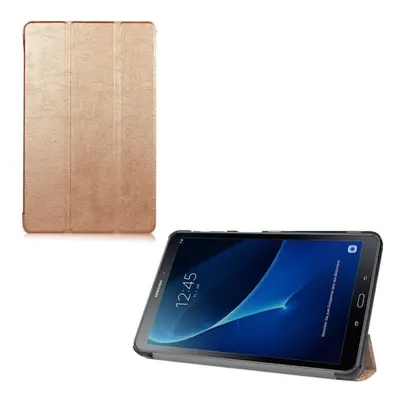 Samsung Galaxy Tab A 10.1 (2016) SM-T580 / T585, mappa tok, Trifold, vörösarany