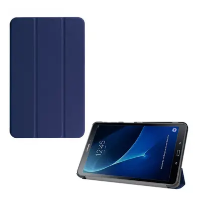 Samsung Galaxy Tab A 10.1 (2016) SM-T580 / T585, mappa tok, Trifold, sötétkék