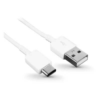 USB töltő- és adatkábel, USB Type-C, 150 cm, Samsung, fehér, gyári