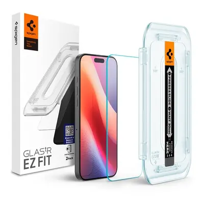 Apple iPhone 16 Pro, Kijelzővédő fólia, ütésálló fólia (az íves részre is!), Tempered Glass (edz