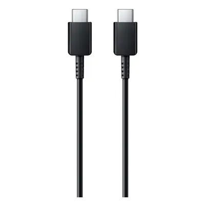 USB Type-C töltő- és adatkábel, USB Type-C, 100 cm, gyorstöltés, Samsung, fekete, gyári,