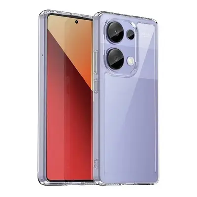 Xiaomi Redmi Note 13 Pro 4G / Poco M6 Pro 4G, Műanyag hátlap védőtok + szilikon keret, közepesen